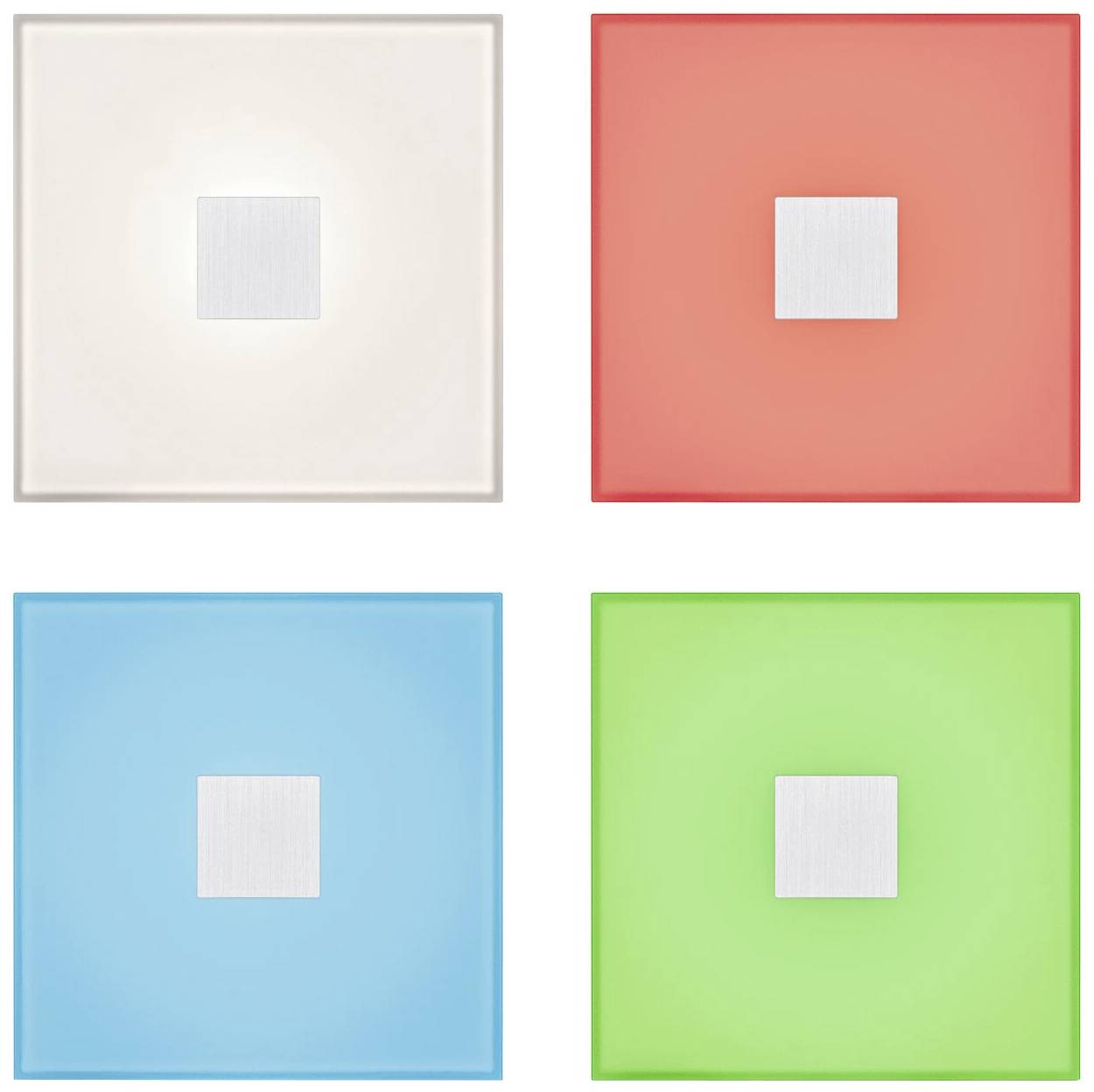 Paulmann LumiTiles Basic Set Square 10x10cm 78412 LED-Panel (Basis) LED 2.2W Warmweiß Weiß