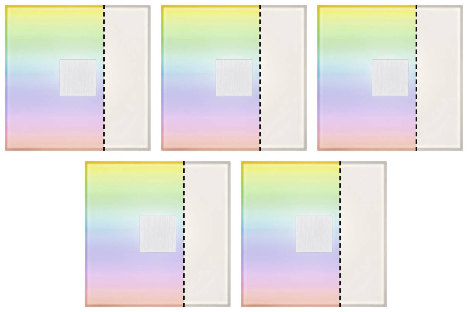 Paulmann LumiTiles Basic Set Square 10x10cm 78413 LED-Panel (Basis) LED 4.8W Warmweiß Weiß