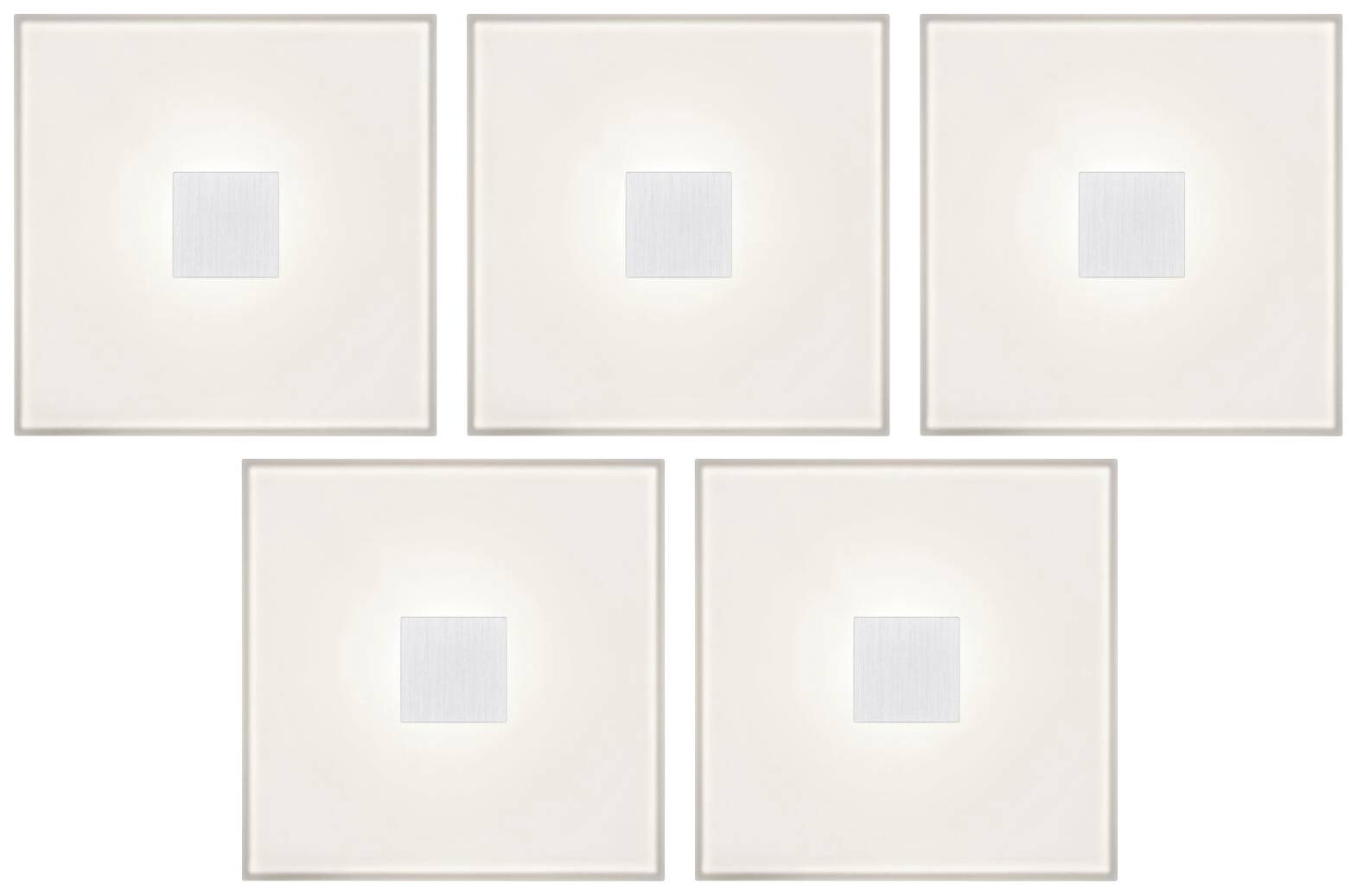 Paulmann LumiTiles Basic Set Square 10x10cm 78402 LED-Panel (Basis) LED 4.8W Warmweiß Weiß