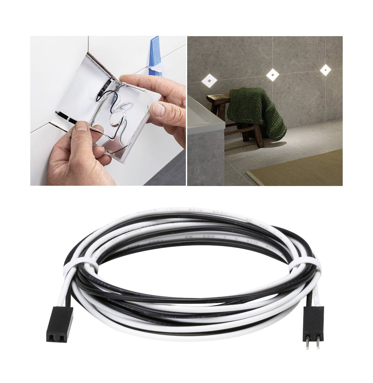 Paulmann 78416 Verbindungskabel Schwarz