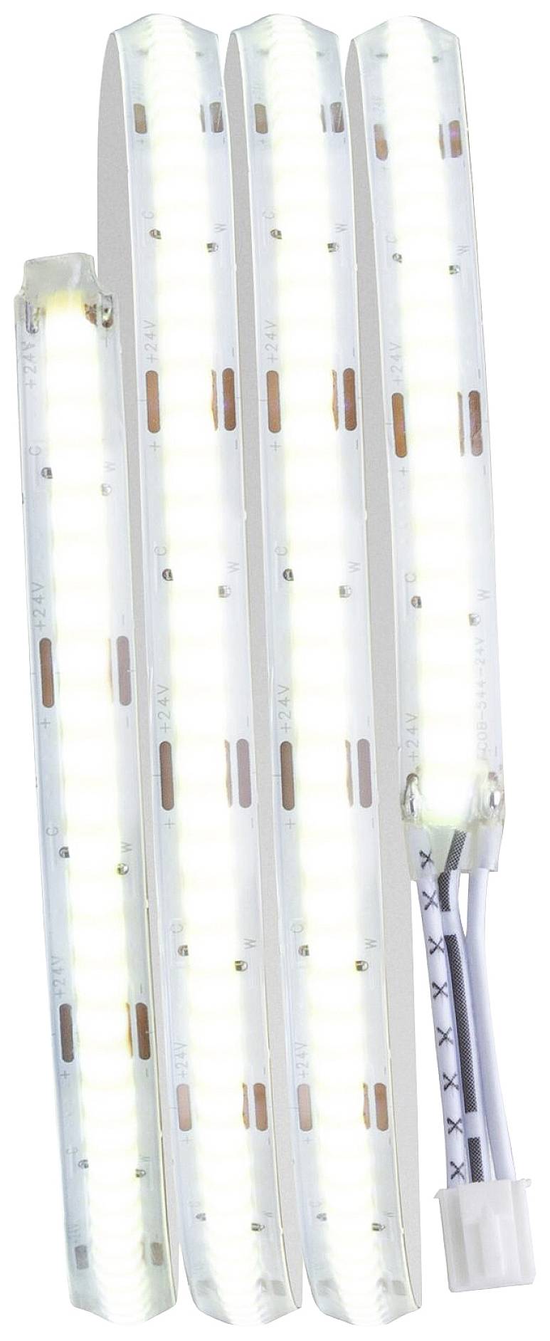 Paulmann LumiTiles COB Slim Stripe Set Zigbee 1m 78426 LED-Streifen-Basisset LED Warmweiß Weiß