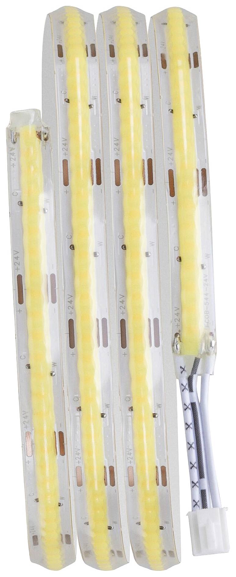 Paulmann LumiTiles COB Slim Stripe Set Zigbee 1m 78426 LED-Streifen-Basisset LED Warmweiß Weiß