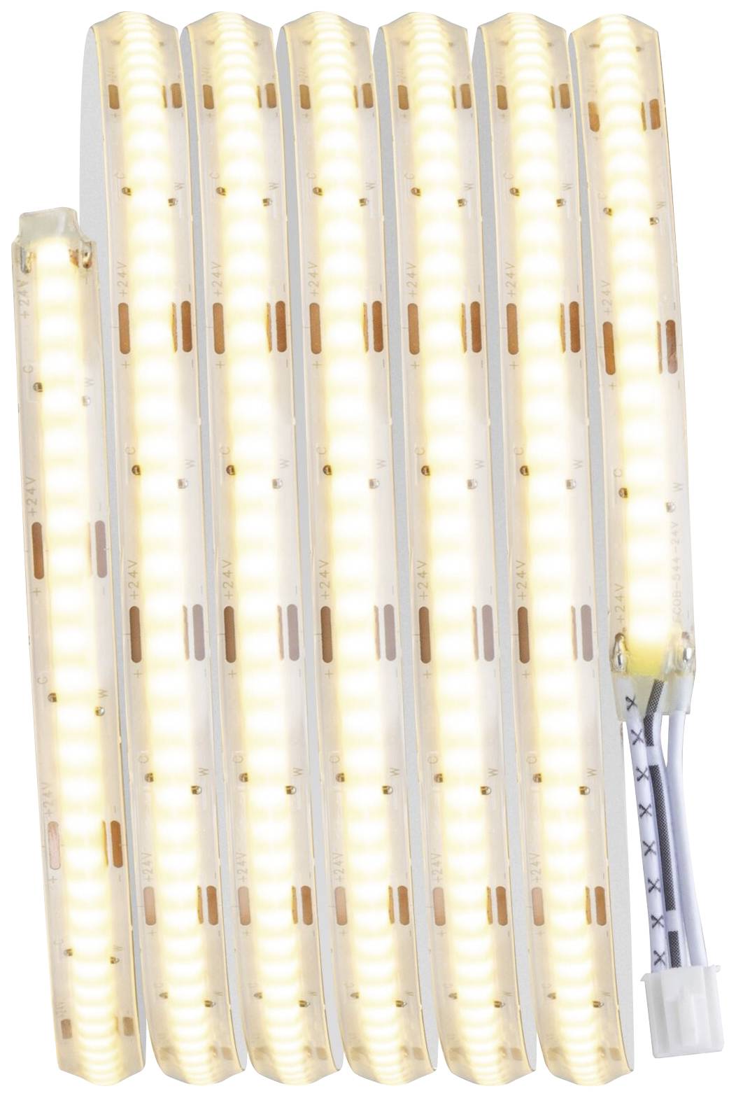 Paulmann LumiTiles COB Slim Stripe Set Zigbee 2m 78427 LED-Streifen-Basisset LED Warmweiß Weiß