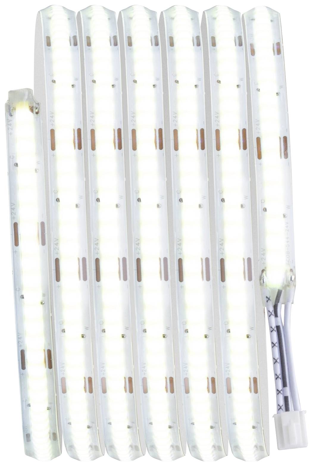 Paulmann LumiTiles COB Slim Stripe Set Zigbee 2m 78427 LED-Streifen-Basisset LED Warmweiß Weiß