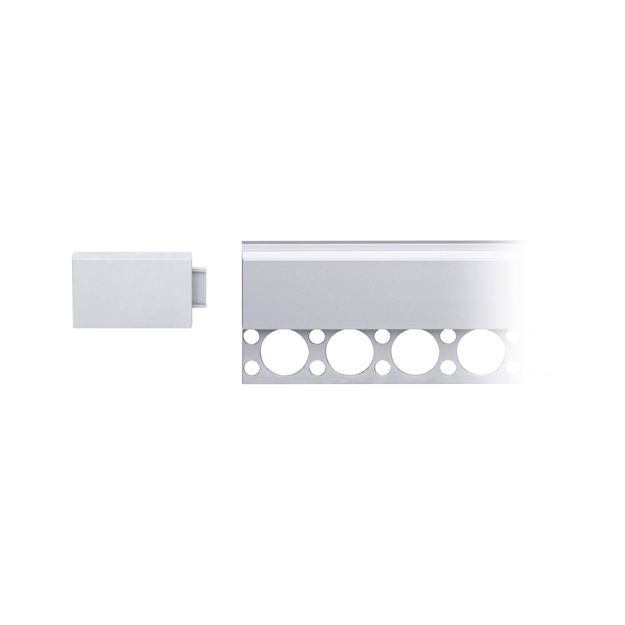 Paulmann 78407 Profil Stecker Telegrau 4 (RAL 7047)