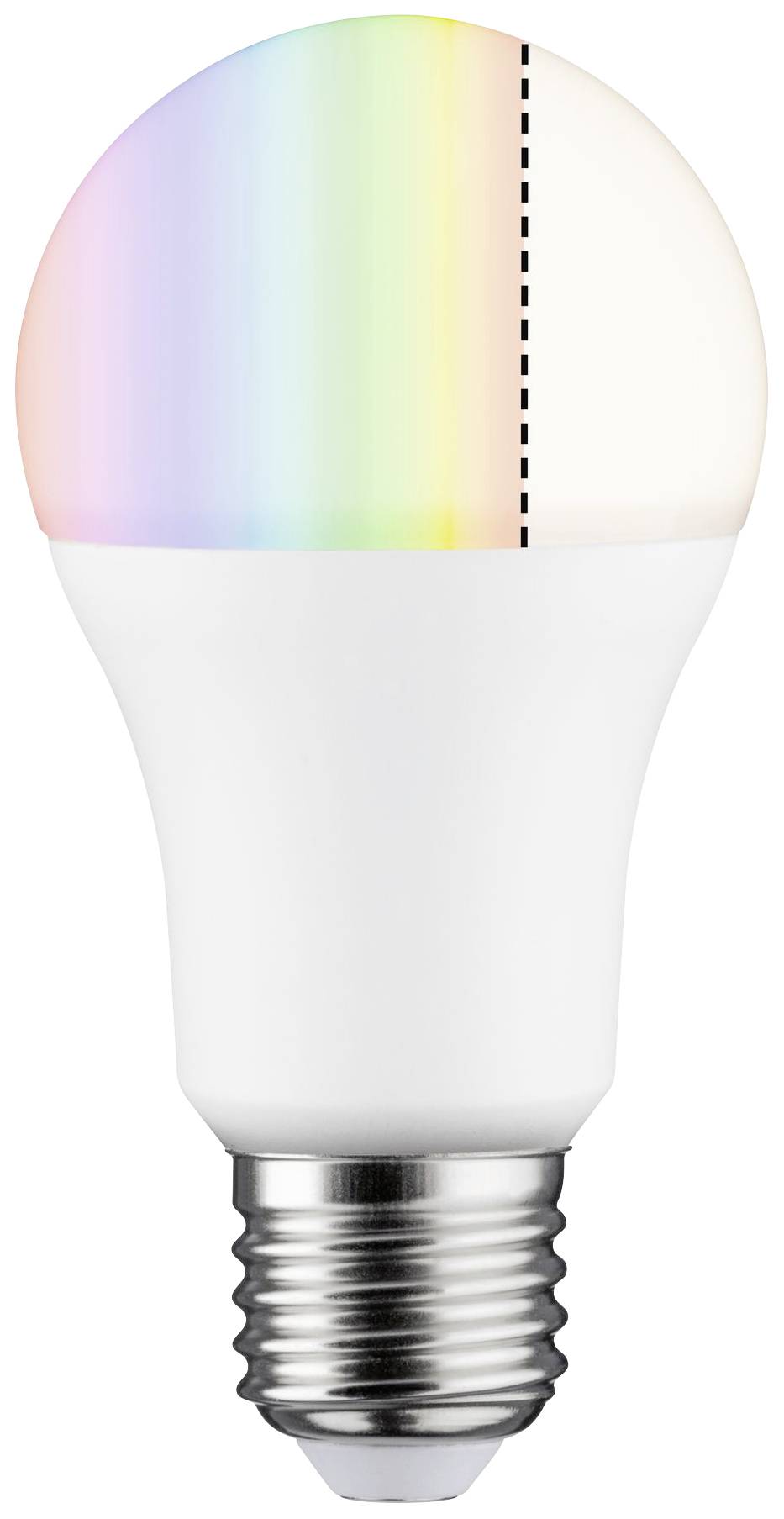 Paulmann 50124 LED ZB AGL 806lm 9W RGBW 2700K matt dim Home LED-Leuchtmittel E27 EEK: F (A - G) 9.3