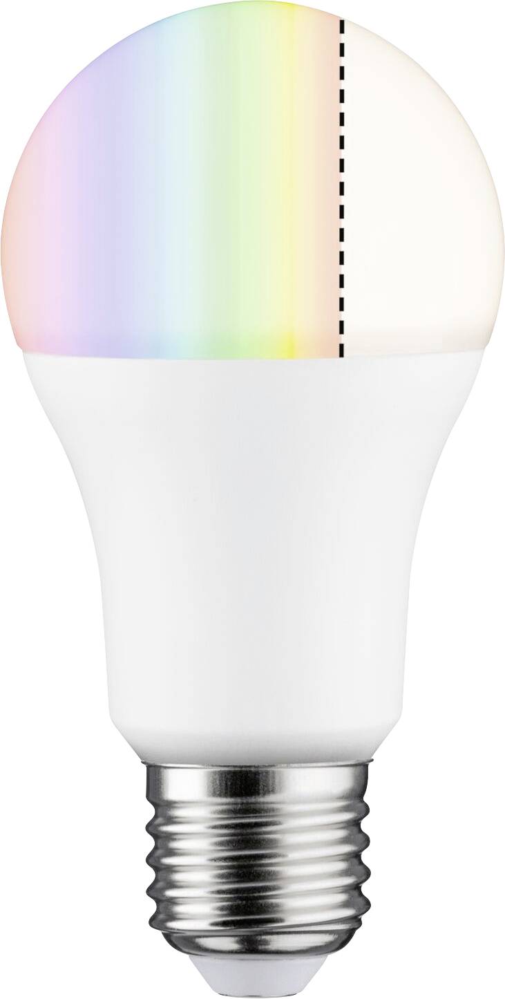 50124 LED ZB AGL 806lm 9W RGBW 2700K matt dim Paulmann Home LED-Leuchtmittel E27 EEK: F (A - G) 9.3 W Warmweiß Matt