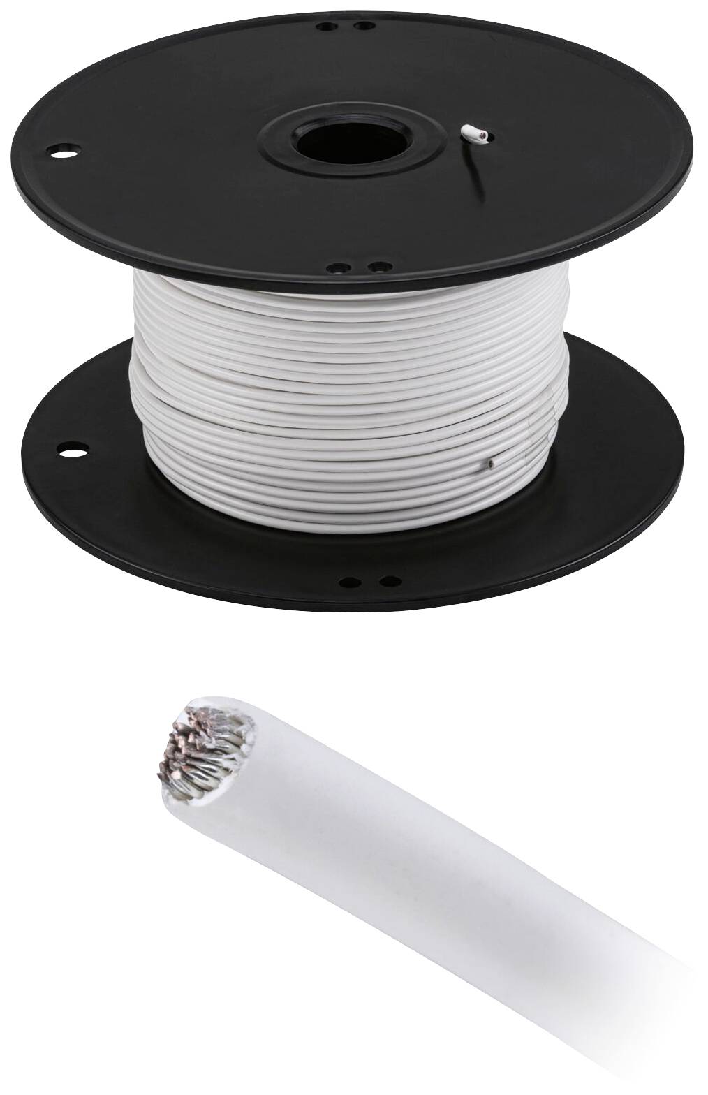 Paulmann Wire Corduo Spannseil 100m Ws 2,5qmm iso 94592 Niedervolt-Seilsystem-Komponente Weiß