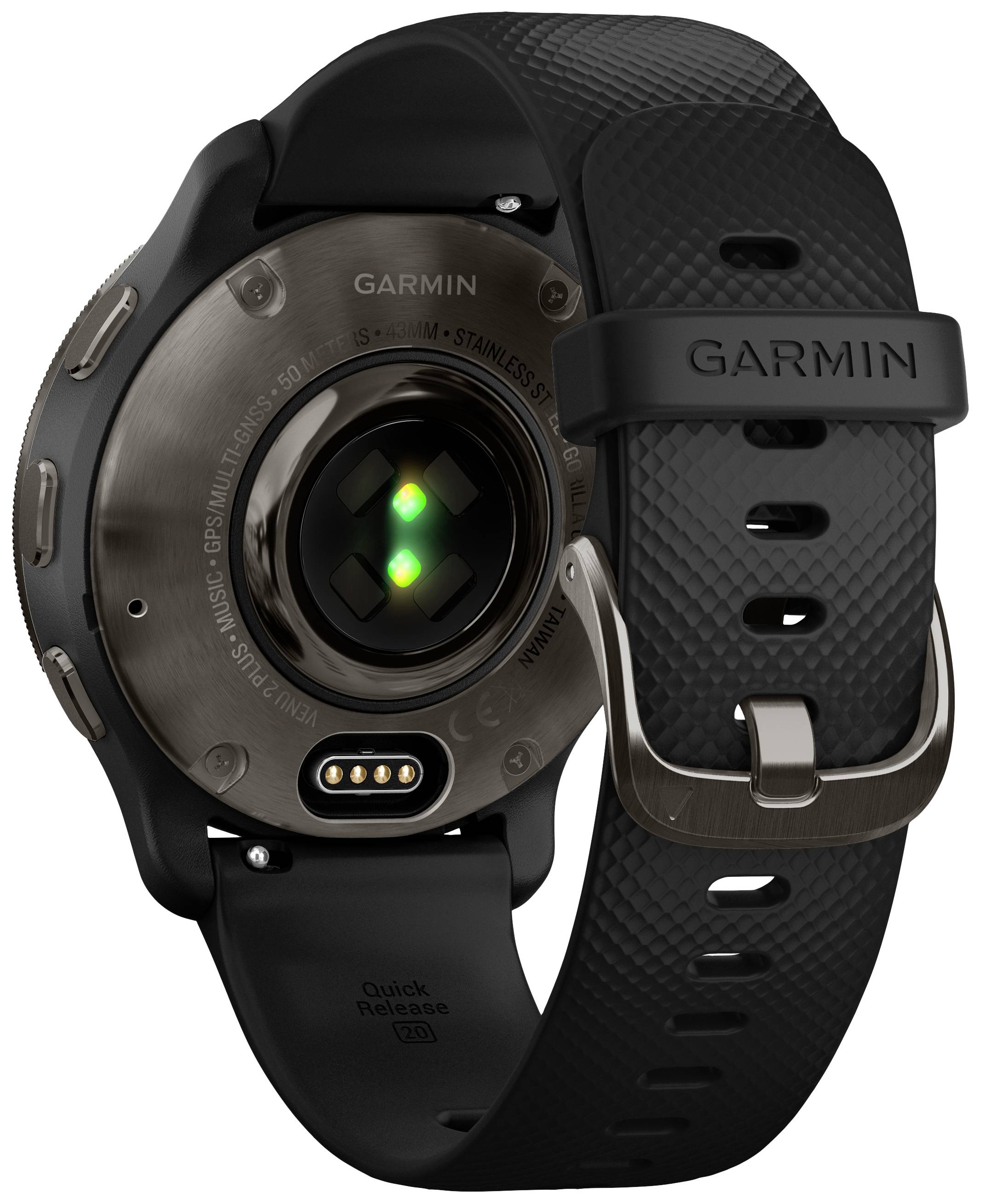 Garmin VENU® 2 PLUS Smartwatch Schwarz
