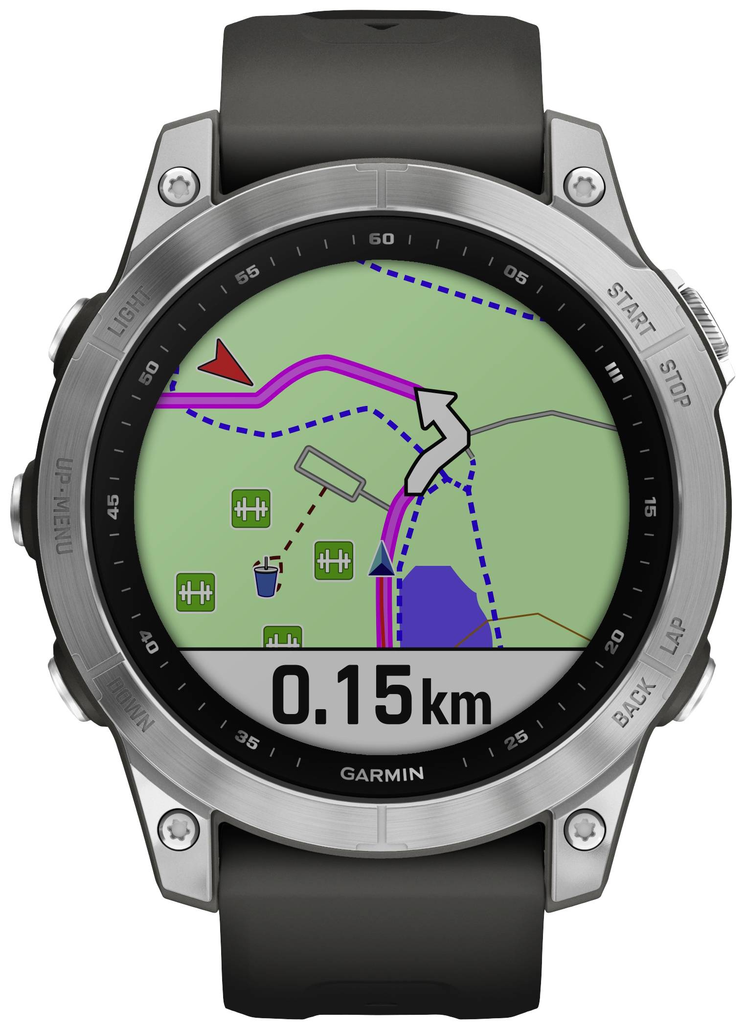 Garmin FENIX® 7 Smartwatch 33 mm Graphit