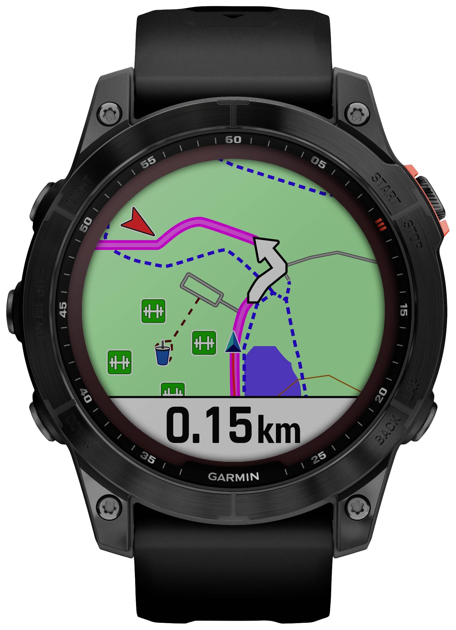 Garmin FENIX® 7 SOLAR Smartwatch 33 mm Schwarz