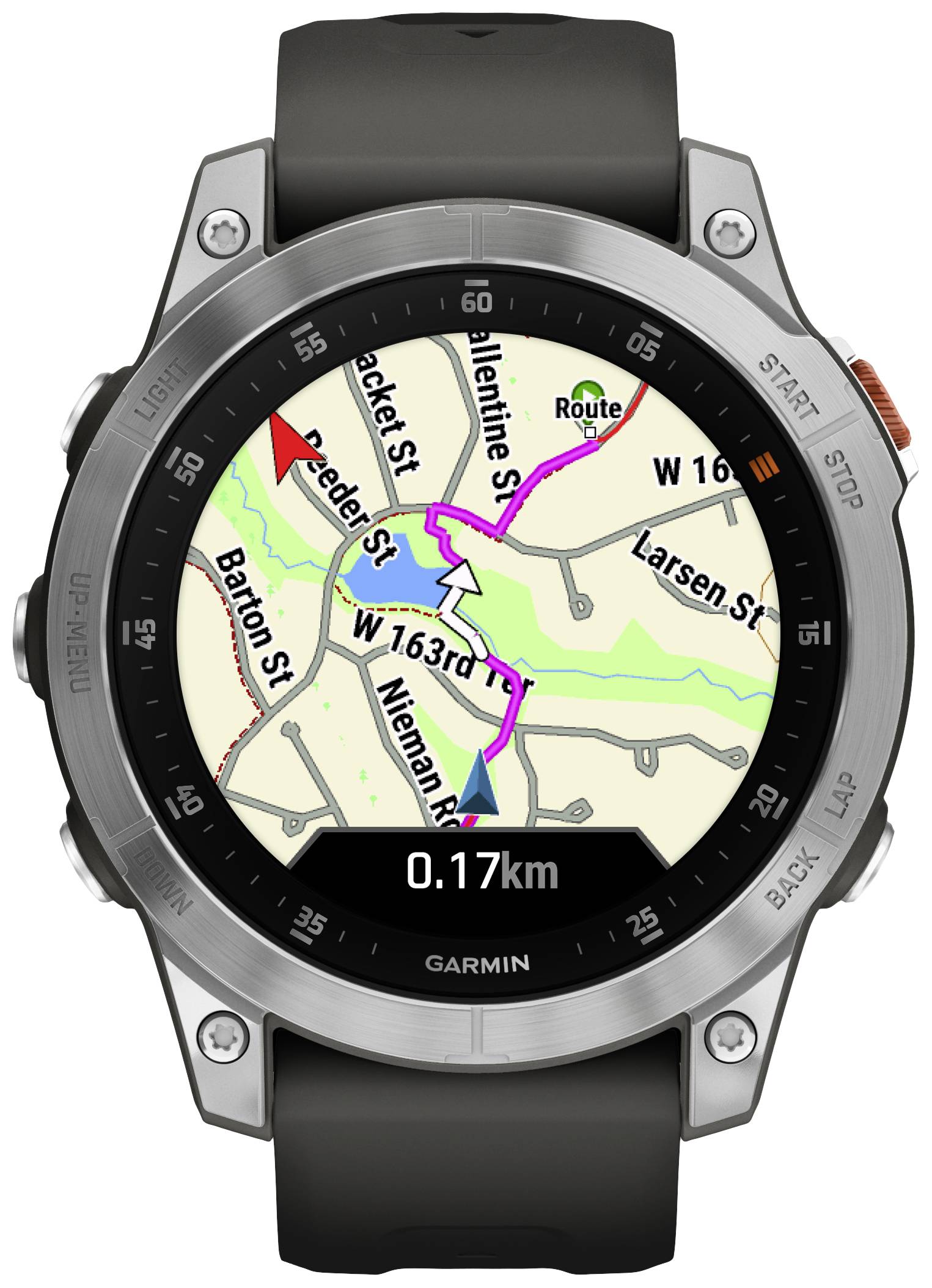 Garmin EPIX™ Smartwatch 33 mm Schiefer-Grau (State Gray)