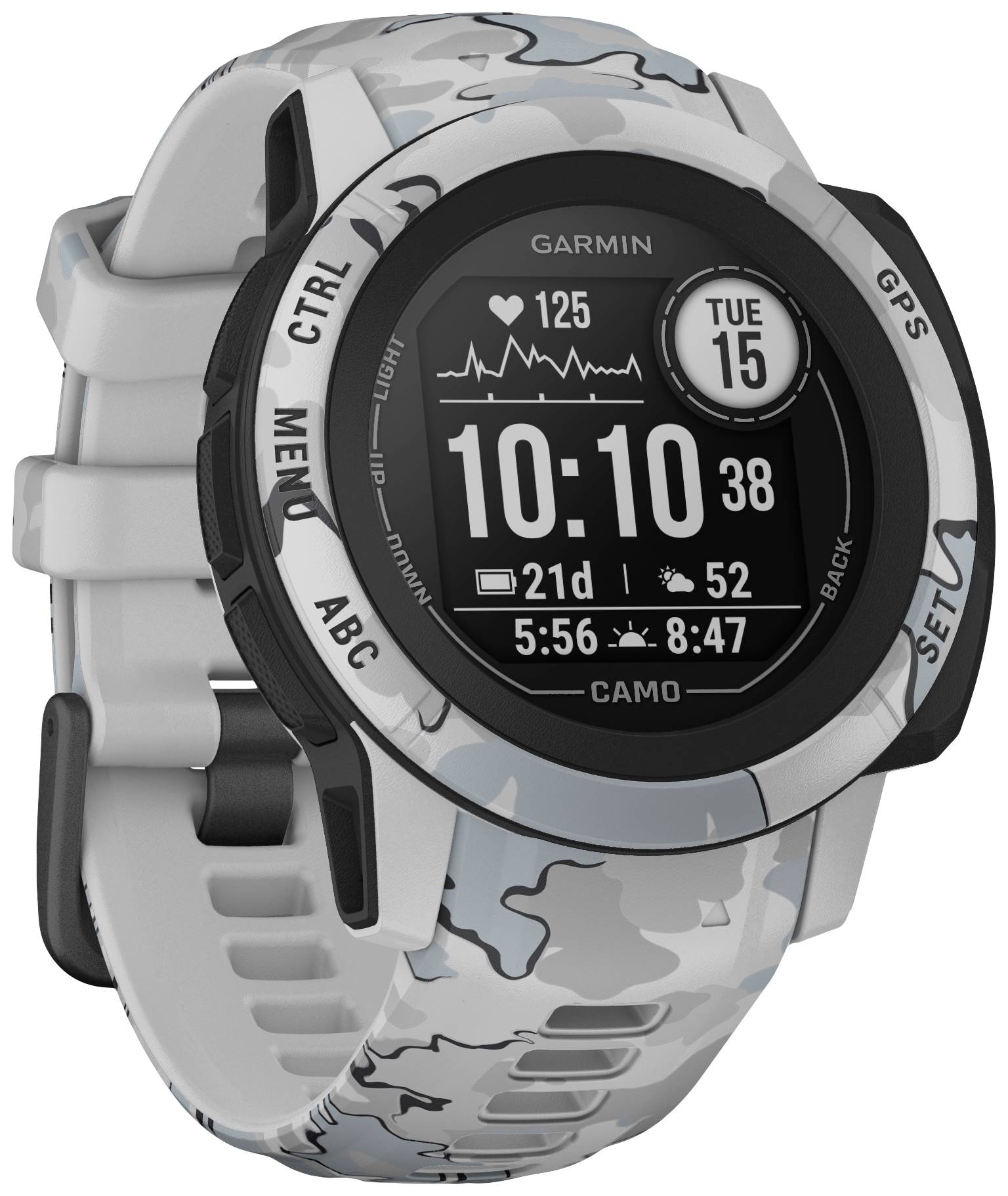Garmin INSTINCT® 2S CAMO EDITION Smartwatch Camouflage Grau