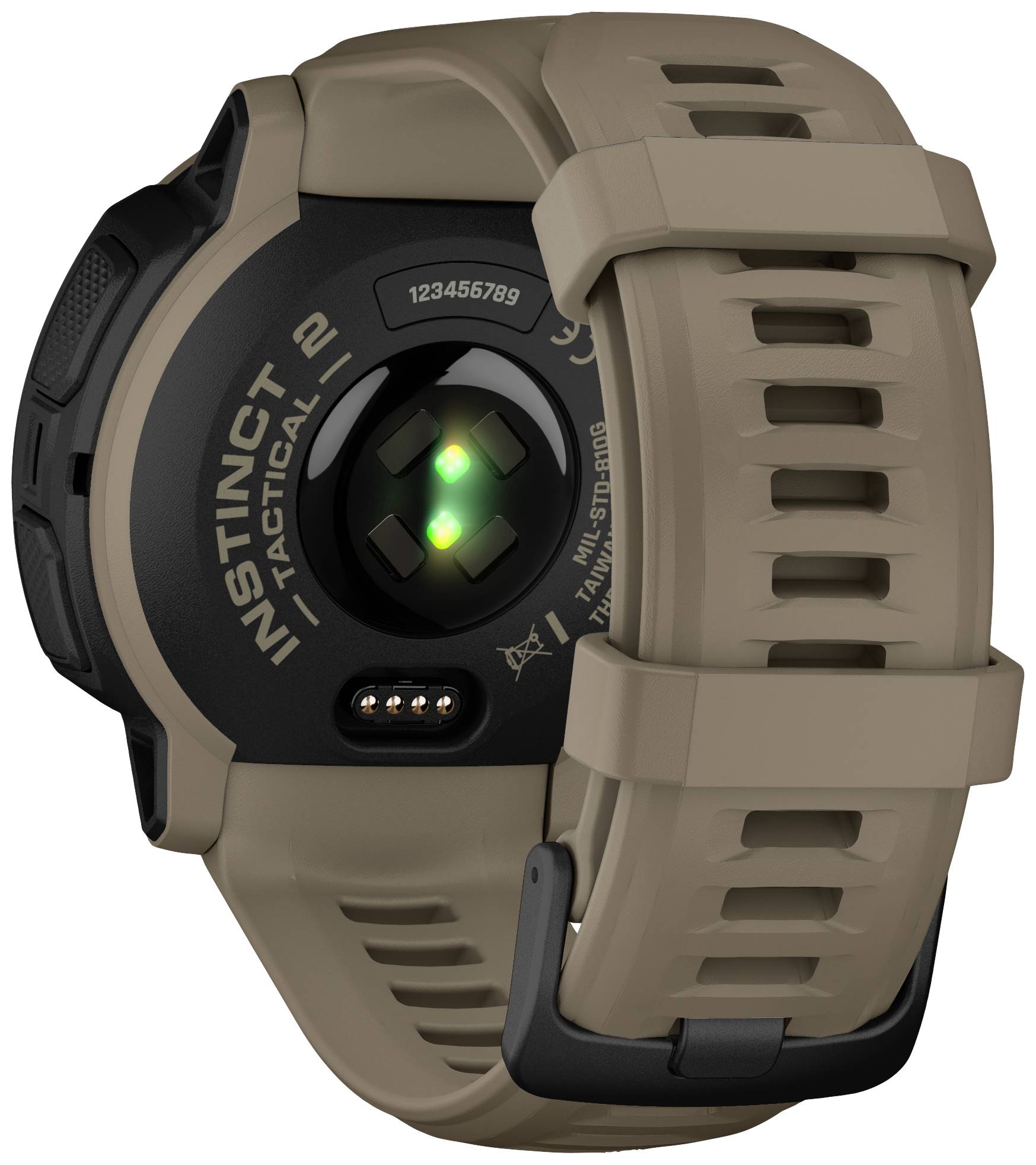 Garmin INSTINCT® 2 SOLAR TACTICAL EDITION Smartwatch Hellbraun
