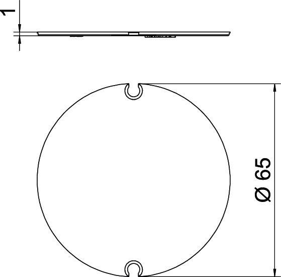 OBO Bettermann 2003848 Deckel innenliegend 25 St.