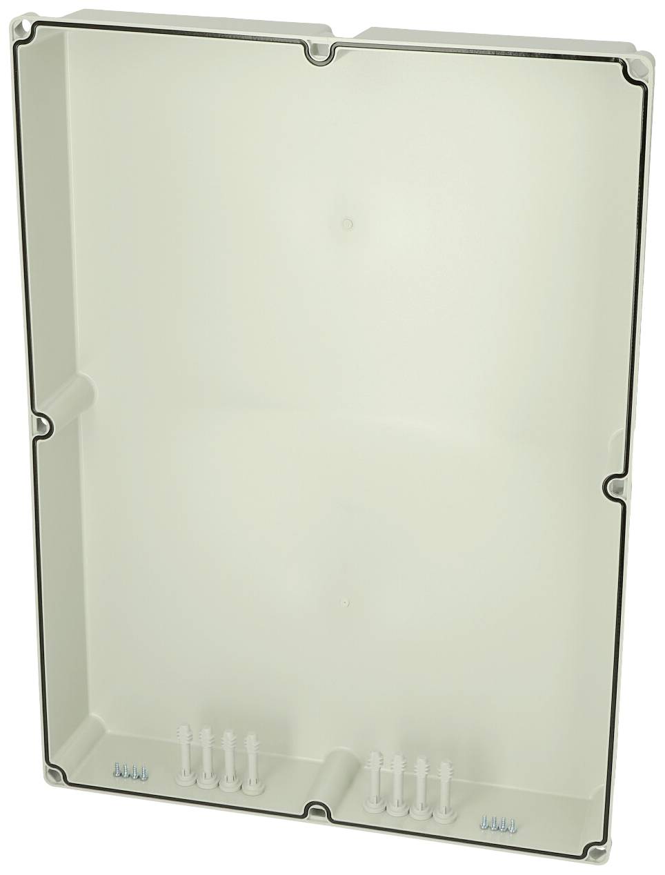 Fibox Cover, PC Grey 3730908 Universal-Gehäuse 760 x 560 x 100 Polycarbonat Lichtgrau (RAL 7035) 1St.