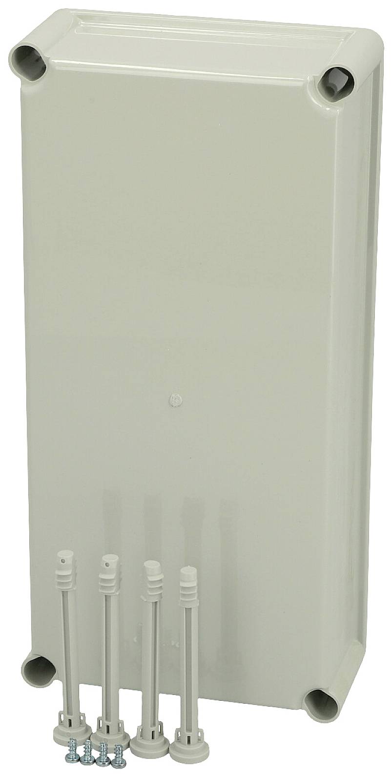 Fibox Cover, PC Grey 3730557 Universal-Gehäuse 380 x 190 x 80 Polycarbonat Lichtgrau (RAL 7035) 1St.