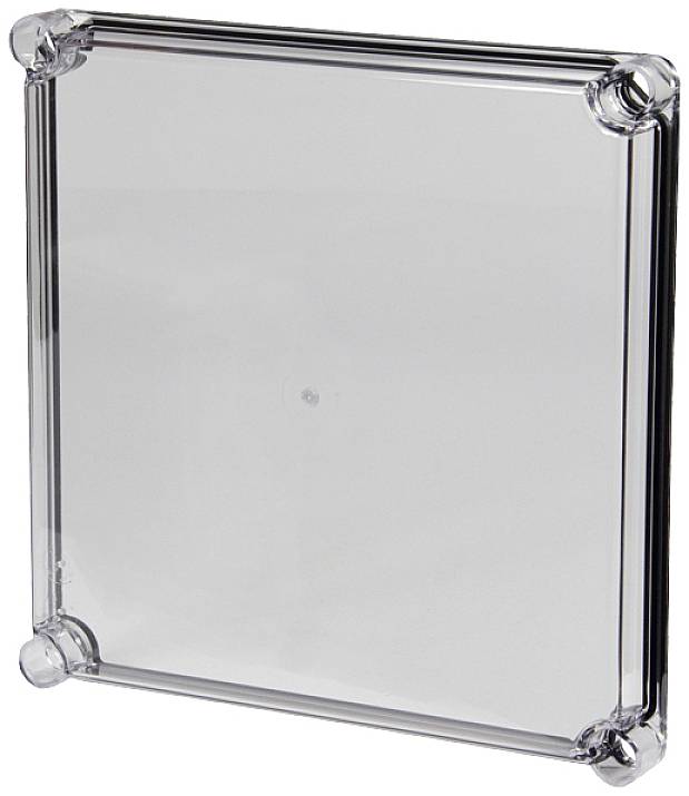 Fibox Cover, PC Transparent 3720096 Universal-Gehäuse 280 x 280 x 30 Polycarbonat Lichtgrau (RAL 7035) 1St.