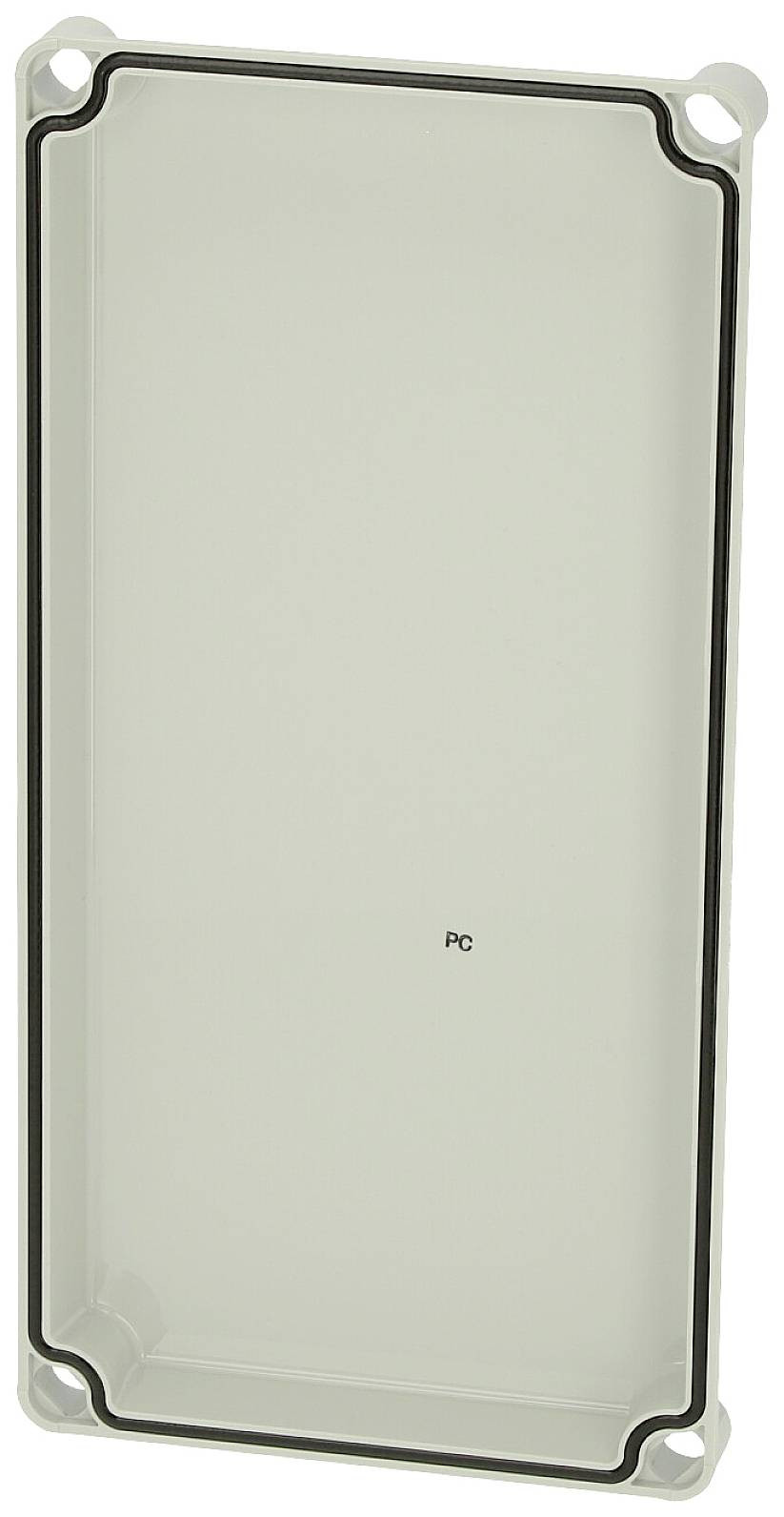Fibox Cover, PC Grey 3730145 Universal-Gehäuse 380 x 190 x 30 Polycarbonat Lichtgrau (RAL 7035) 1St.