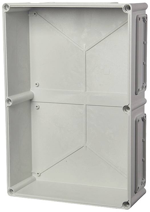 Fibox Base, PC Openings, 4x size 2 flange + 2x size 3 flange 3530318 Gehäuse-Unterteil 560 x 380 x 150 Polycarbonat Lichtgrau