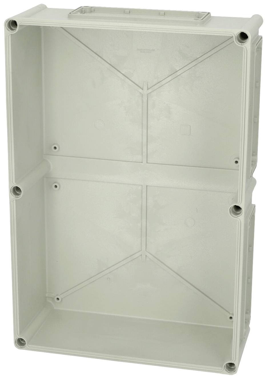 Fibox Base, PC Openings, 6x size 2 flange 3530317 Gehäuse-Unterteil 560 x 380 x 150 Polycarbonat Lichtgrau (RAL 7035) 1St.