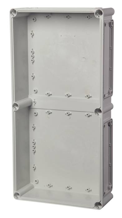 Fibox Base, PC Openings, 6x size 2 flange 3530132 Gehäuse-Unterteil 560 x 280 x 100 Polycarbonat Lichtgrau (RAL 7035) 1St.