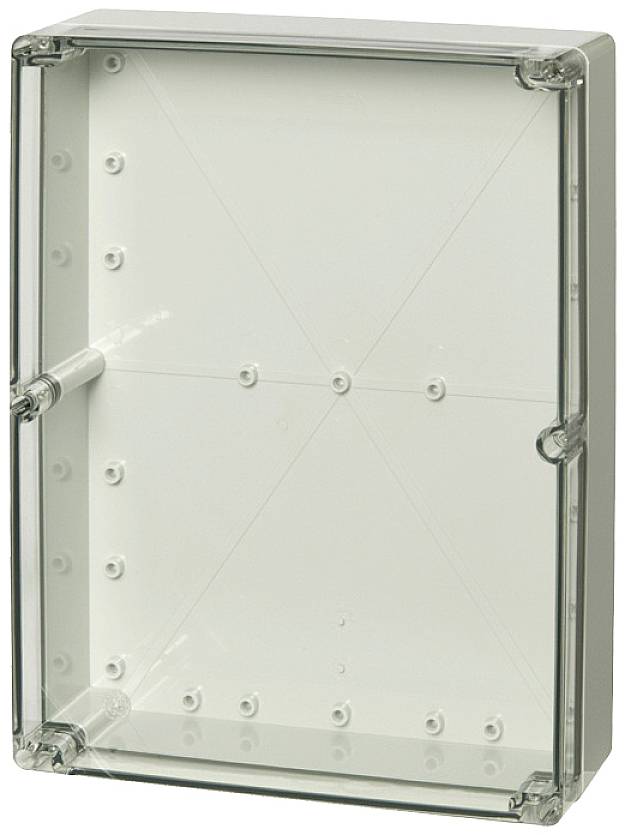 Fibox Enclosure, PC Clear transparent cover (quick-locking) 7022900 Universal-Gehäuse 300 x 230 x 110 Polycarbonat Lichtgrau