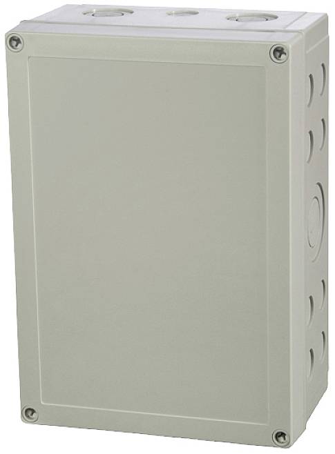 Fibox Enclosure, PC, metric knock-outs Extra high base, grey cover 6015329 Universal-Gehäuse 255 x 180 x 175 Polycarbonat