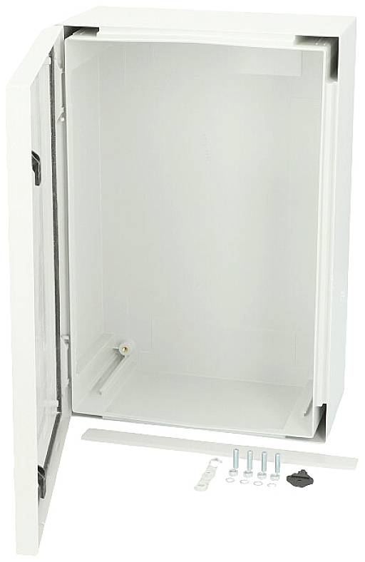 Fibox Polyester cabinet Grey door 8104306 Universal-Gehäuse 615 x 415 x 230 Polyester Lichtgrau (RAL 7035) 1St.