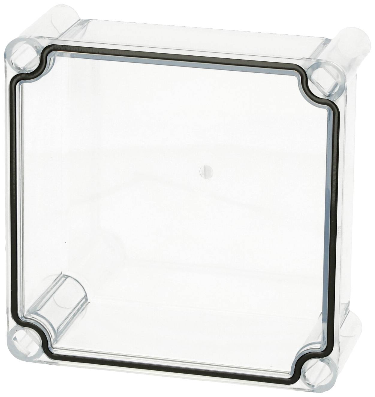 Fibox Cover, PC Transparent 3720555 Universal-Gehäuse 190 x 190 x 80 Polycarbonat Lichtgrau (RAL 7035) 1St.