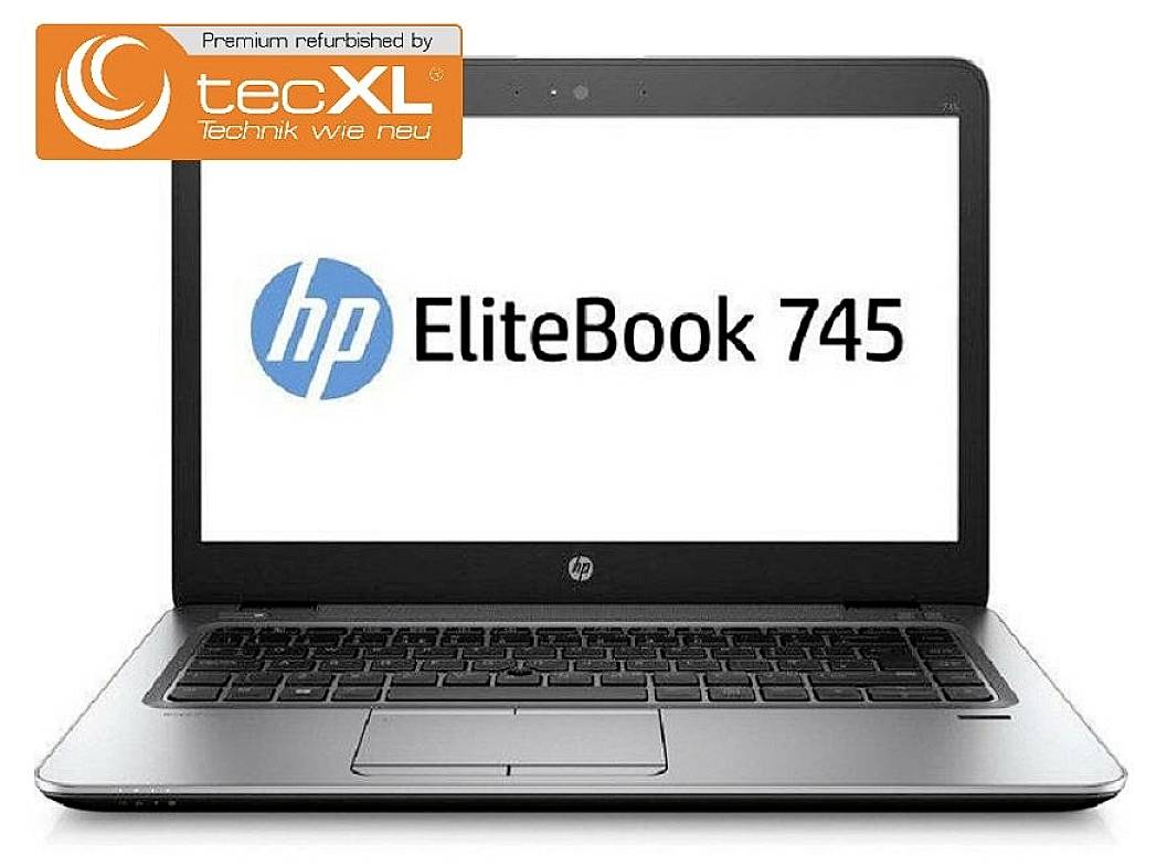 HP EliteBook 745 G4 Notebook (generalüberholt) (gut) 35.6cm (14 Zoll) AMD A10 Pro 8730B 8GB 256GB SSD AMD Radeon Graphics R5