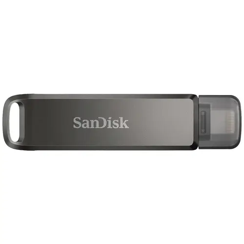 SanDisk iXpand® Luxe USB-Stick 64GB Schwarz SDIX70N-064G-GN6NN Apple Lightning, USB-C® (USB 3.1 Gen 1) SanDisk iXpand® Luxe USB-Stick 64GB Schwarz SDIX70N-064G-GN6NN Apple Lightning, USB-C® (USB 3.1 Gen 1)
