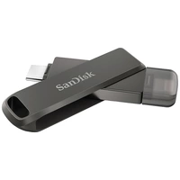 SanDisk iXpand® Luxe USB-Stick 64GB Schwarz SDIX70N-064G-GN6NN Apple Lightning, USB-C® (USB 3.1 Gen 1) SanDisk iXpand® Luxe USB-Stick 64GB Schwarz SDIX70N-064G-GN6NN Apple Lightning, USB-C® (USB 3.1 Gen 1)