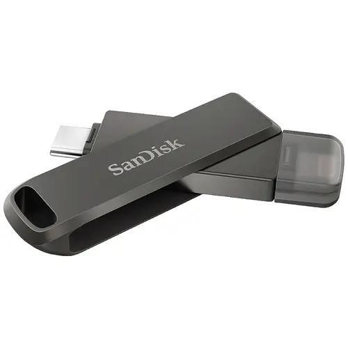 SanDisk iXpand® Luxe USB-Stick 64GB Schwarz SDIX70N-064G-GN6NN Apple Lightning, USB-C® (USB 3.1 Gen 1) SanDisk iXpand® Luxe USB-Stick 64GB Schwarz SDIX70N-064G-GN6NN Apple Lightning, USB-C® (USB 3.1 Gen 1)