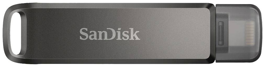 SanDisk iXpand® Luxe USB-Stick 128 GB Schwarz SDIX70N-128G-GN6NE Apple Lightning, USB-C® (USB 3.1 Gen 1)