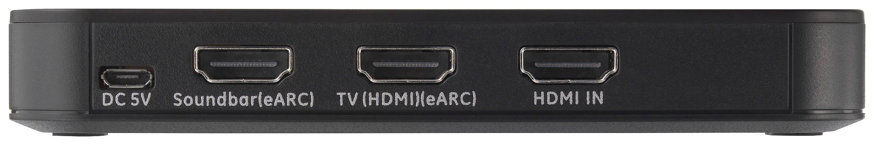 SpeaKa Professional Audio Extraktor SP-HDA-501 [HDMI - HDMI] 3840 x 2160 Pixel eARC