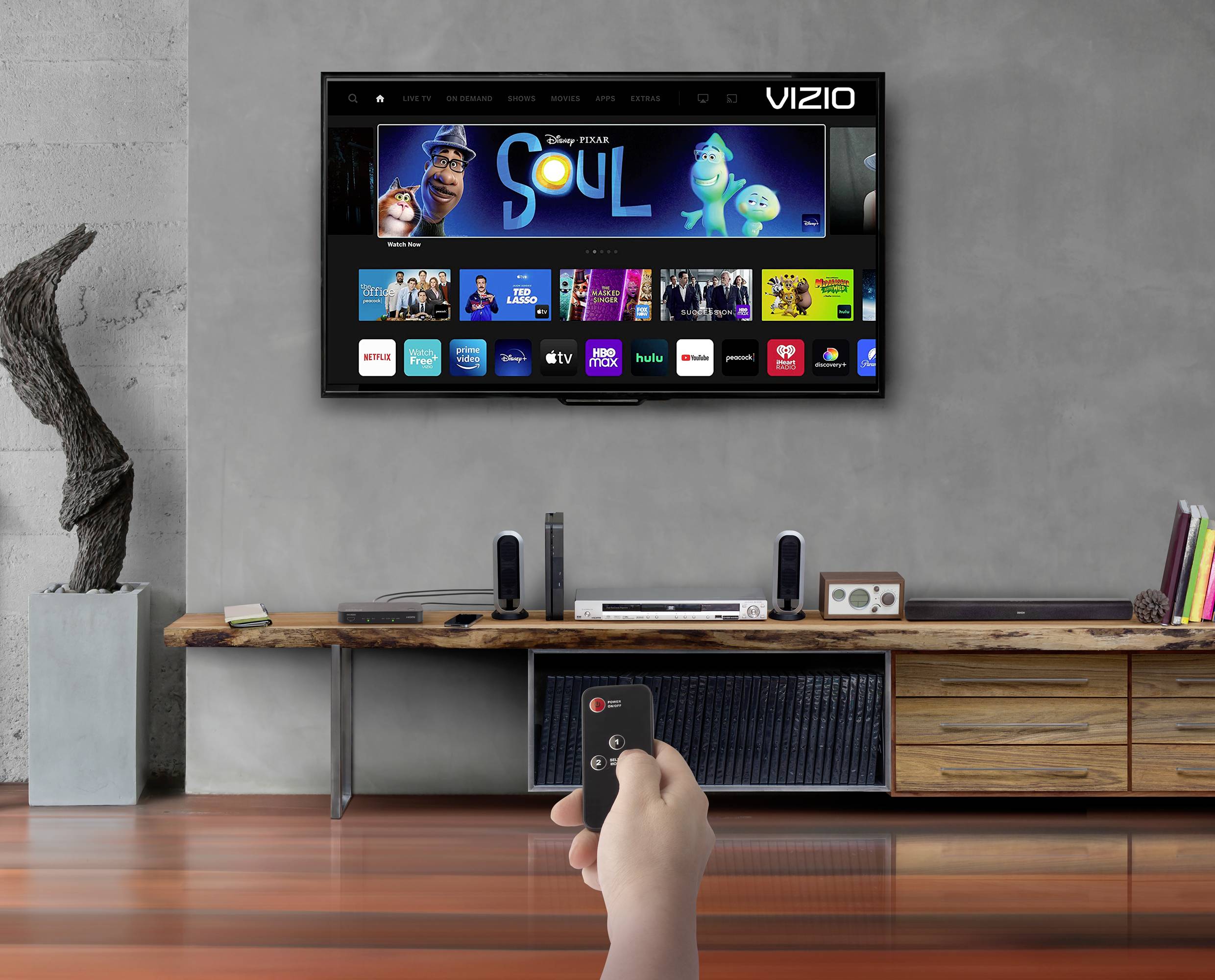 SpeaKa Professional TV, Receiver, Audio Extraktor SP-HDA-510 [HDMI - HDMI] 3840 x 2160 Pixel eARC, S/PDIF- + Analogausgang