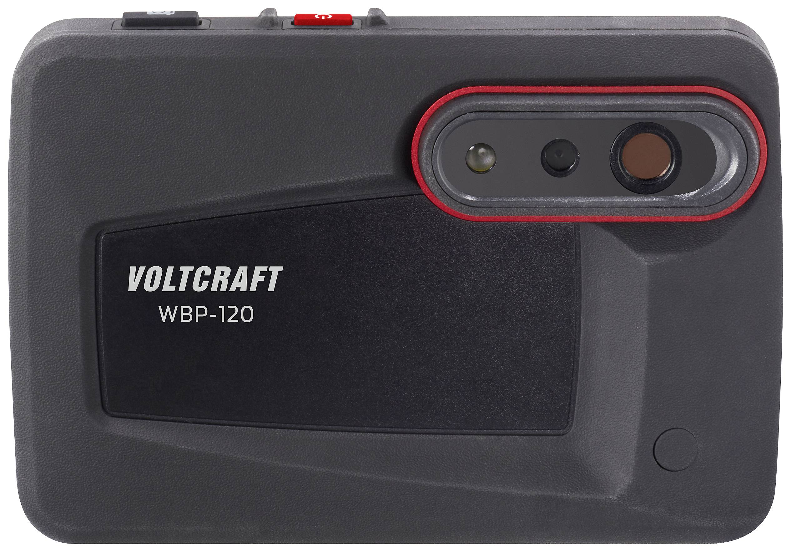 VOLTCRAFT WBP-120 Wärmebildkamera -20 bis 550°C 120 x 90 Pixel 50Hz integrierte Digitalkamera, WiFi, 2m fallsicher