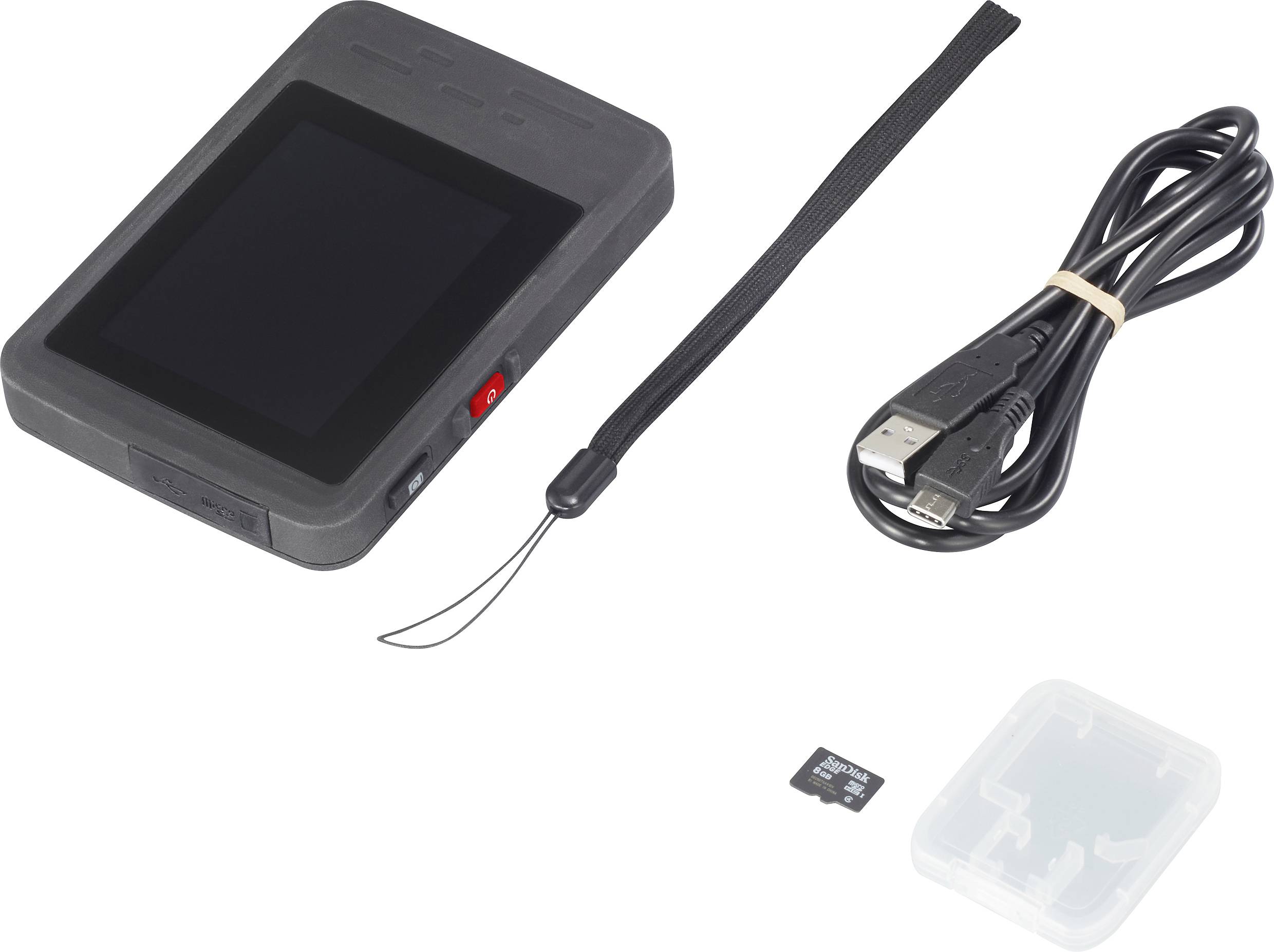 VOLTCRAFT WBP-120 Wärmebildkamera -20 bis 550°C 120 x 90 Pixel 50Hz integrierte Digitalkamera, WiFi, 2m fallsicher