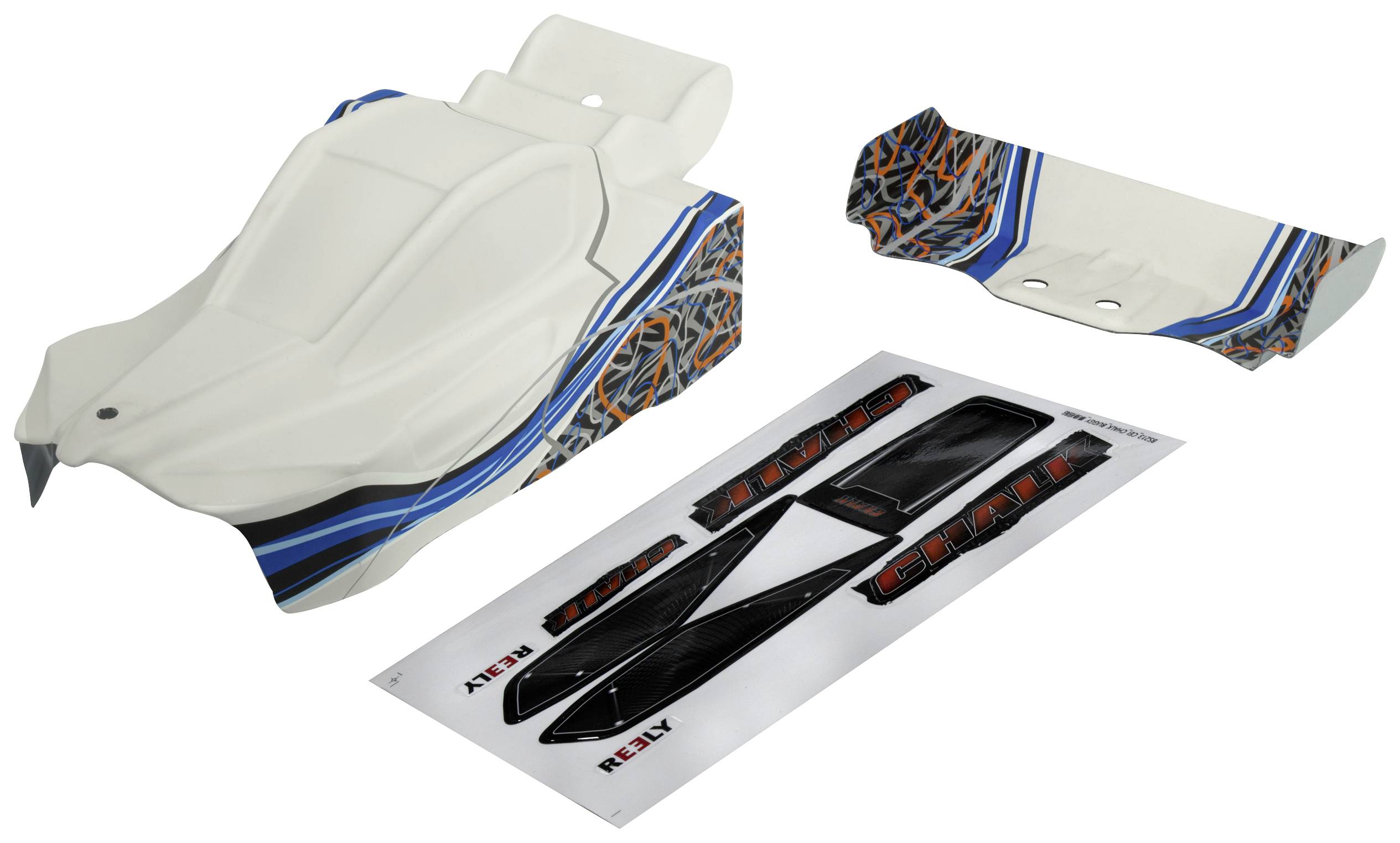 Reely RE-7577271 Ersatzteil Karosserie Set