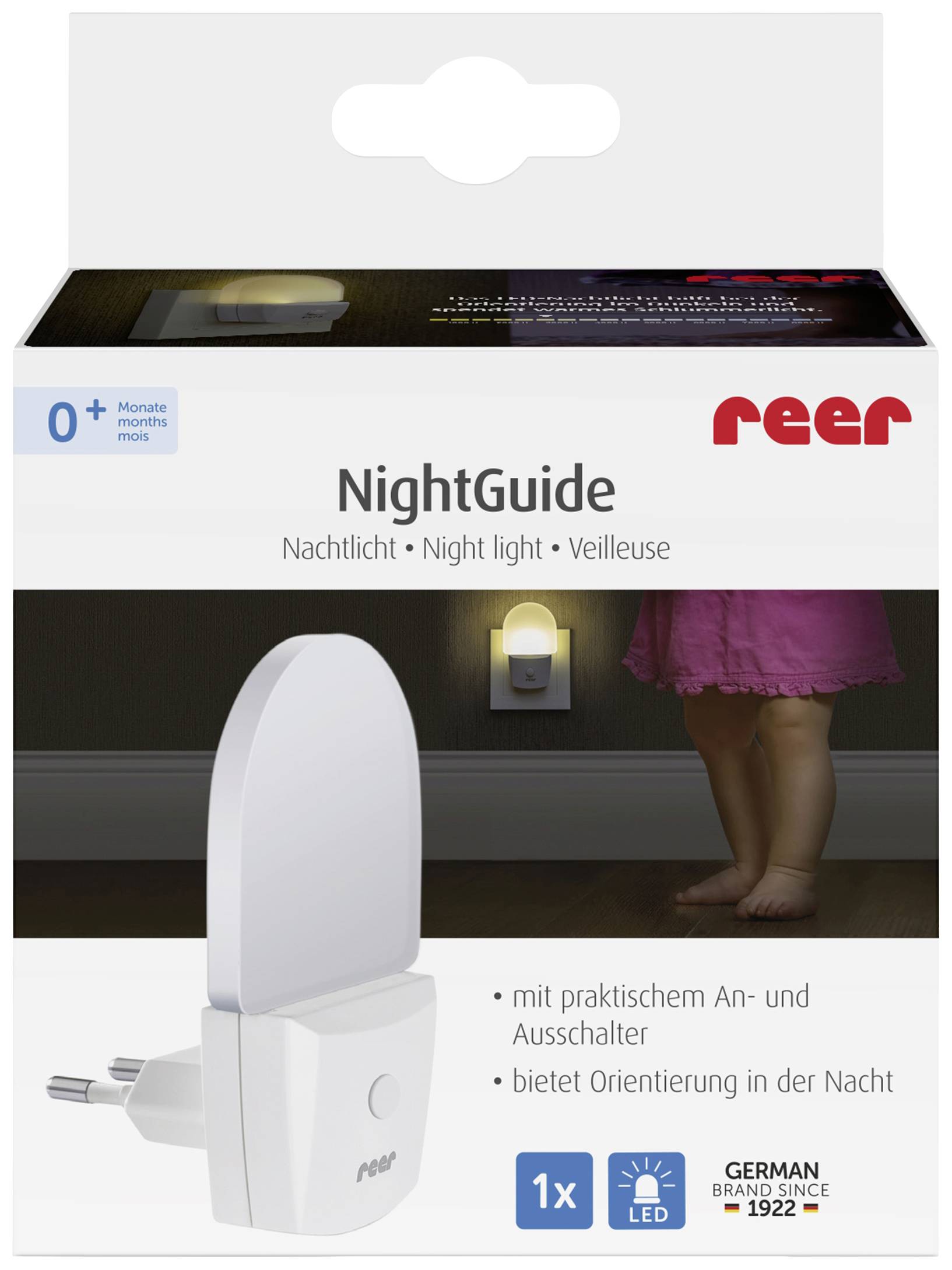 REER 52390 LED-Nachtlicht Warmweiß