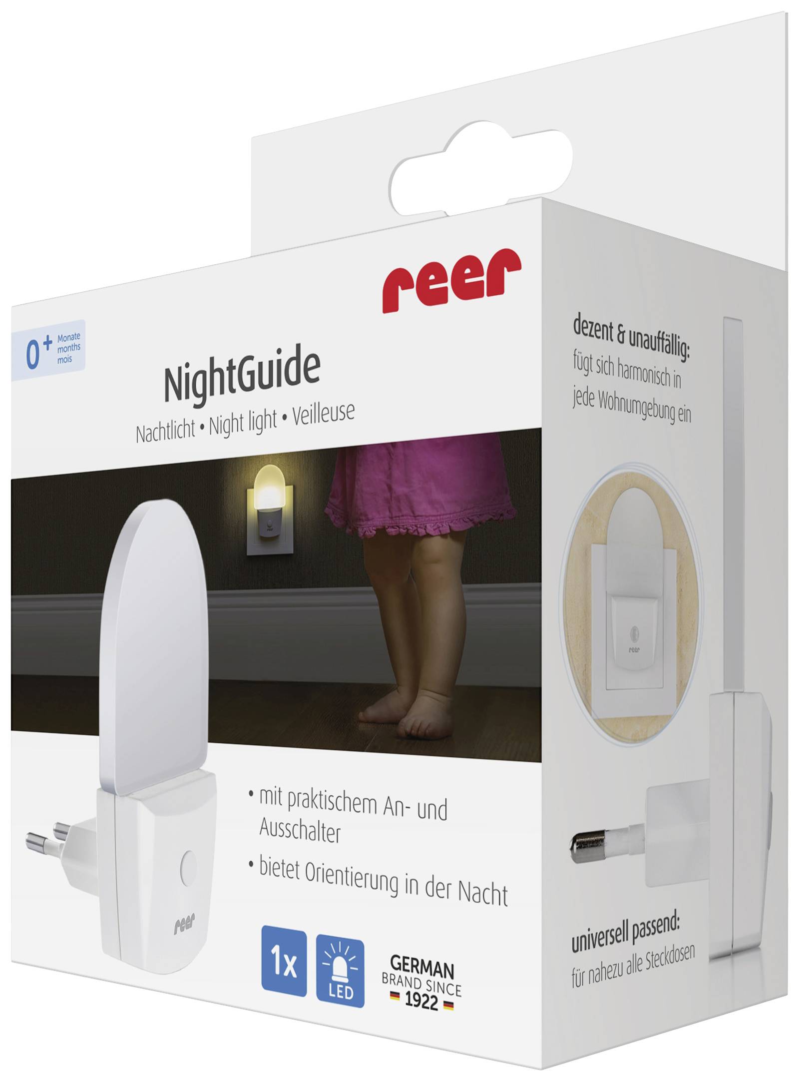 REER 52390 LED-Nachtlicht Warmweiß