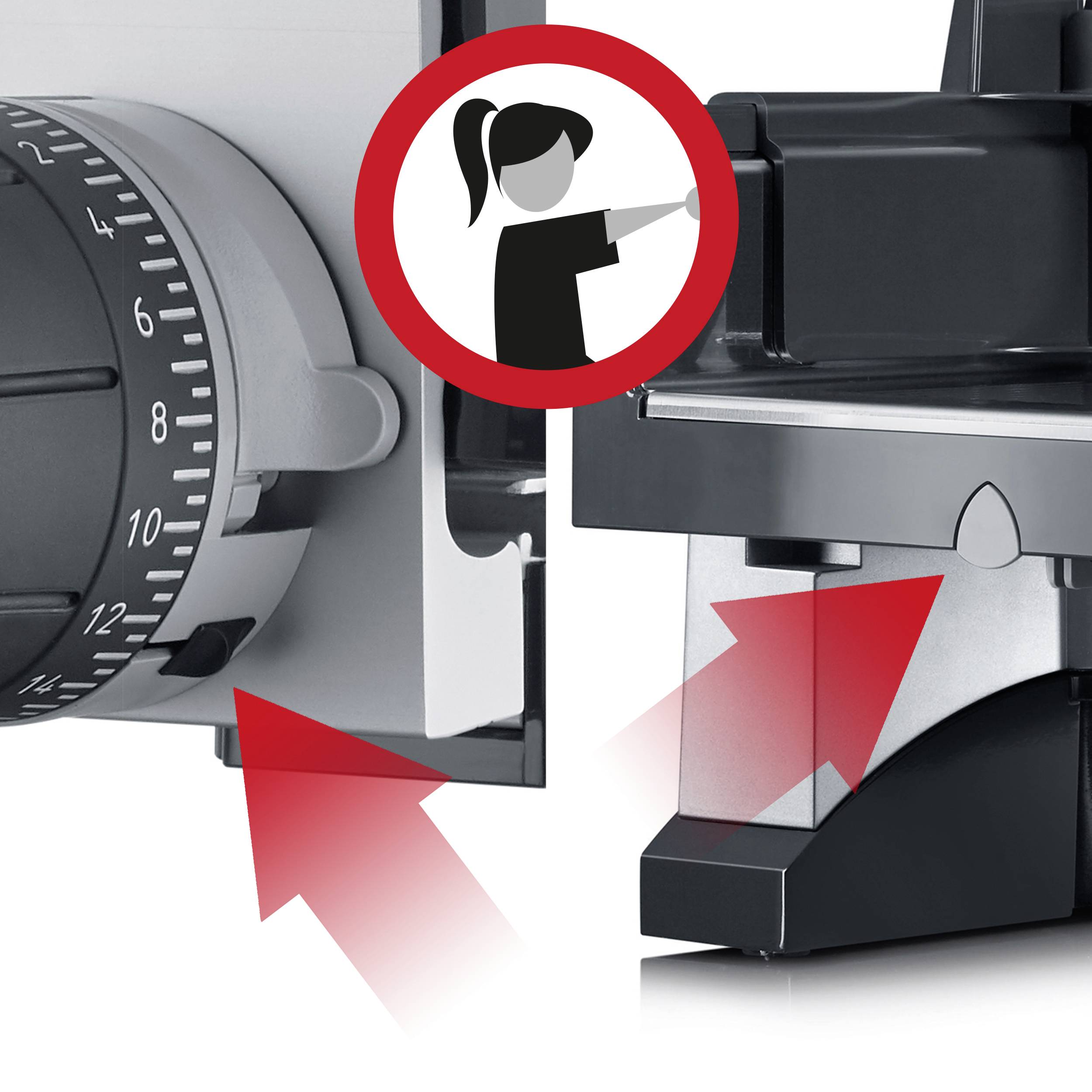 Graef S50000 Allesschneider SKS 500 Silber