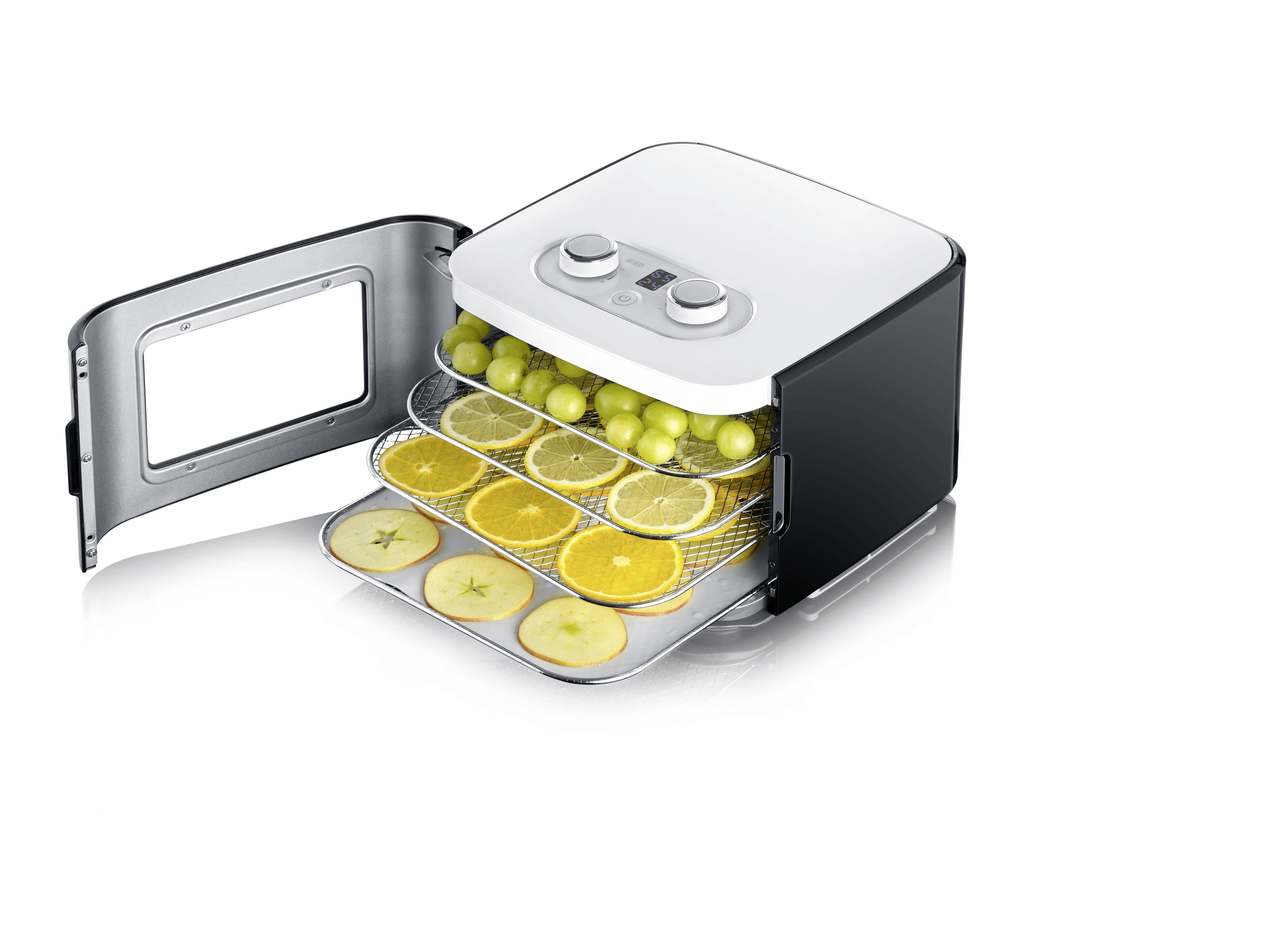 Graef DA2042EU Dörrautomat Schwarz, Silber