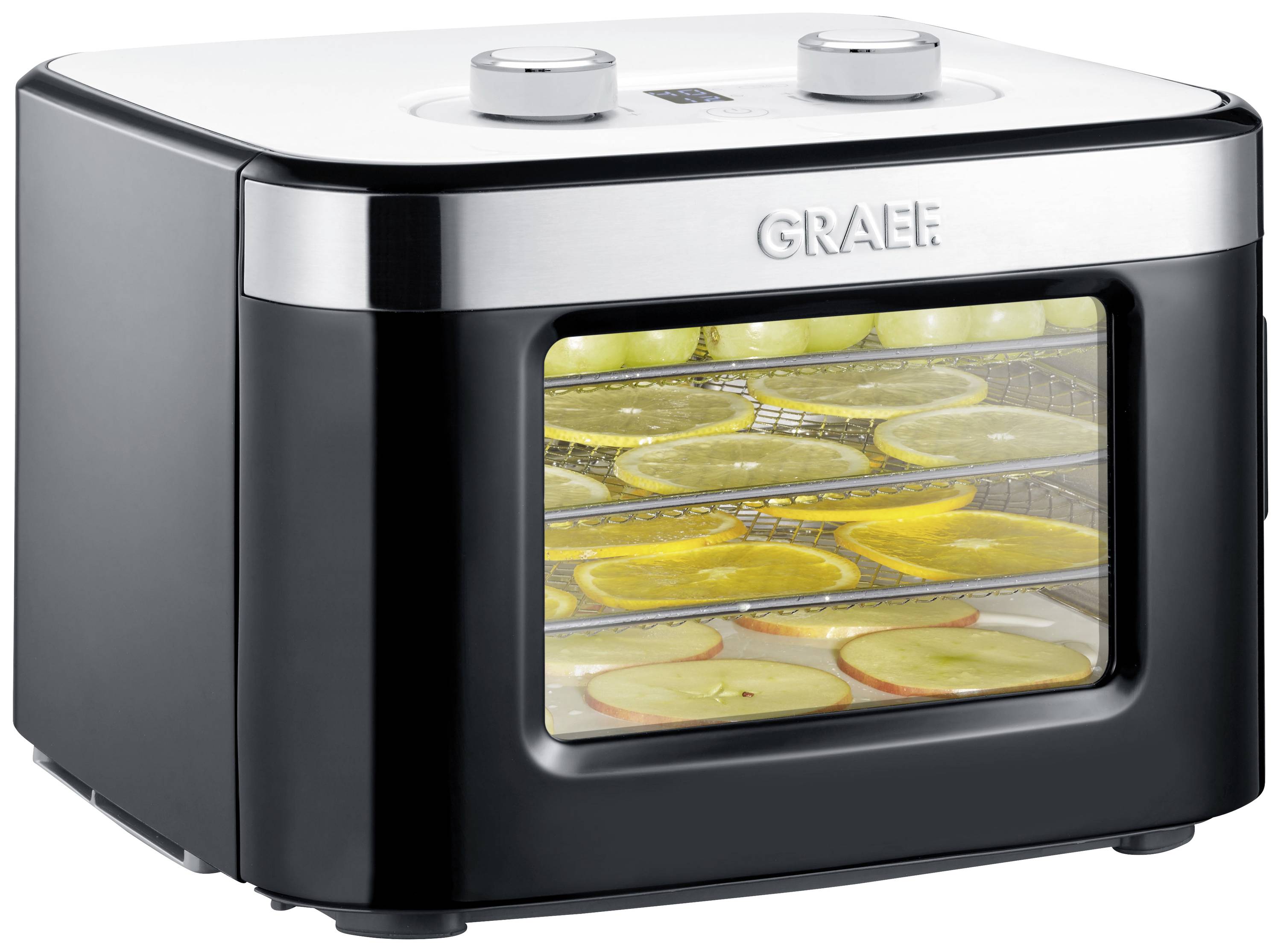 Graef DA2042EU Dörrautomat Schwarz, Silber