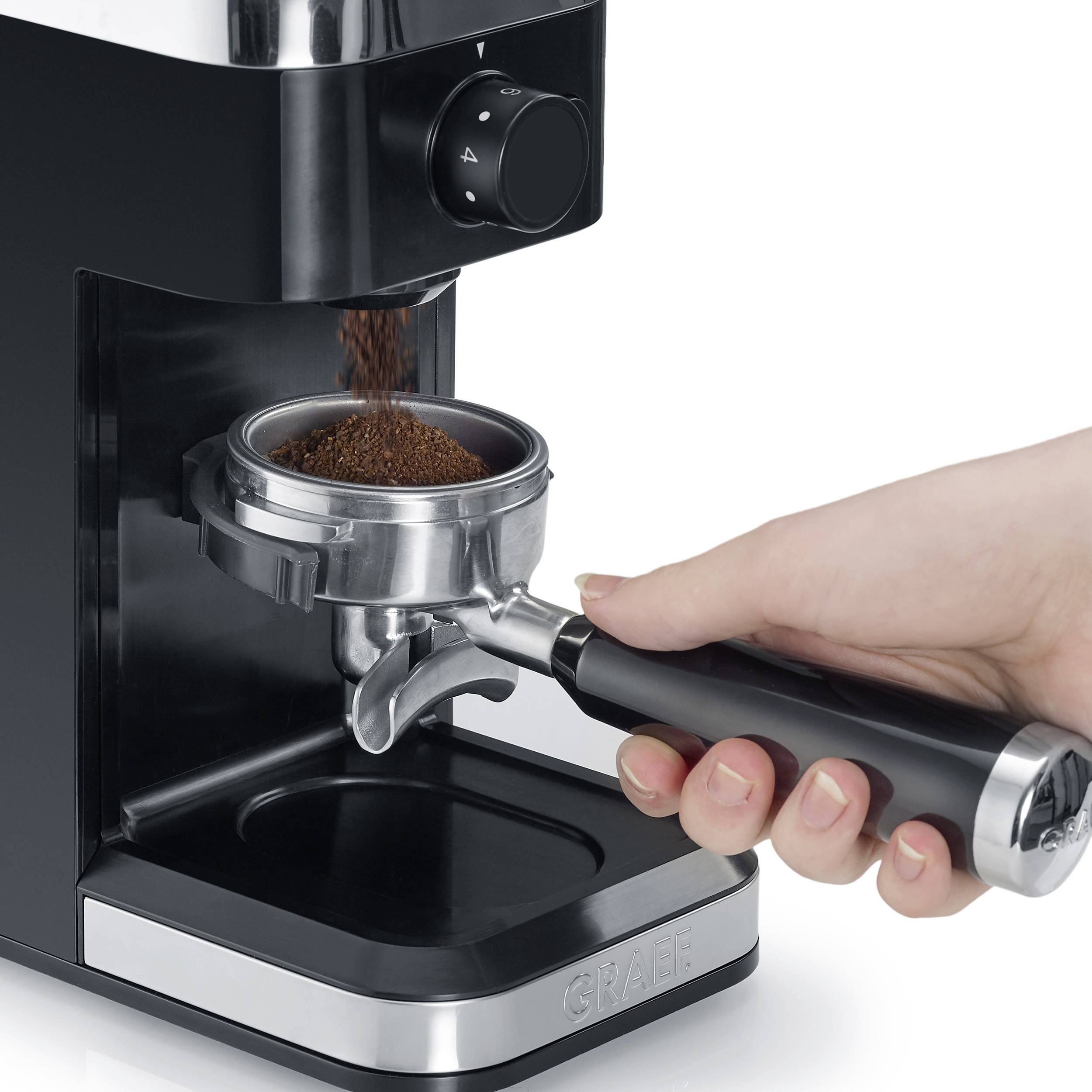 Graef CM502EU Kaffeemühle Schwarz Stahl-Kegelmahlwerk