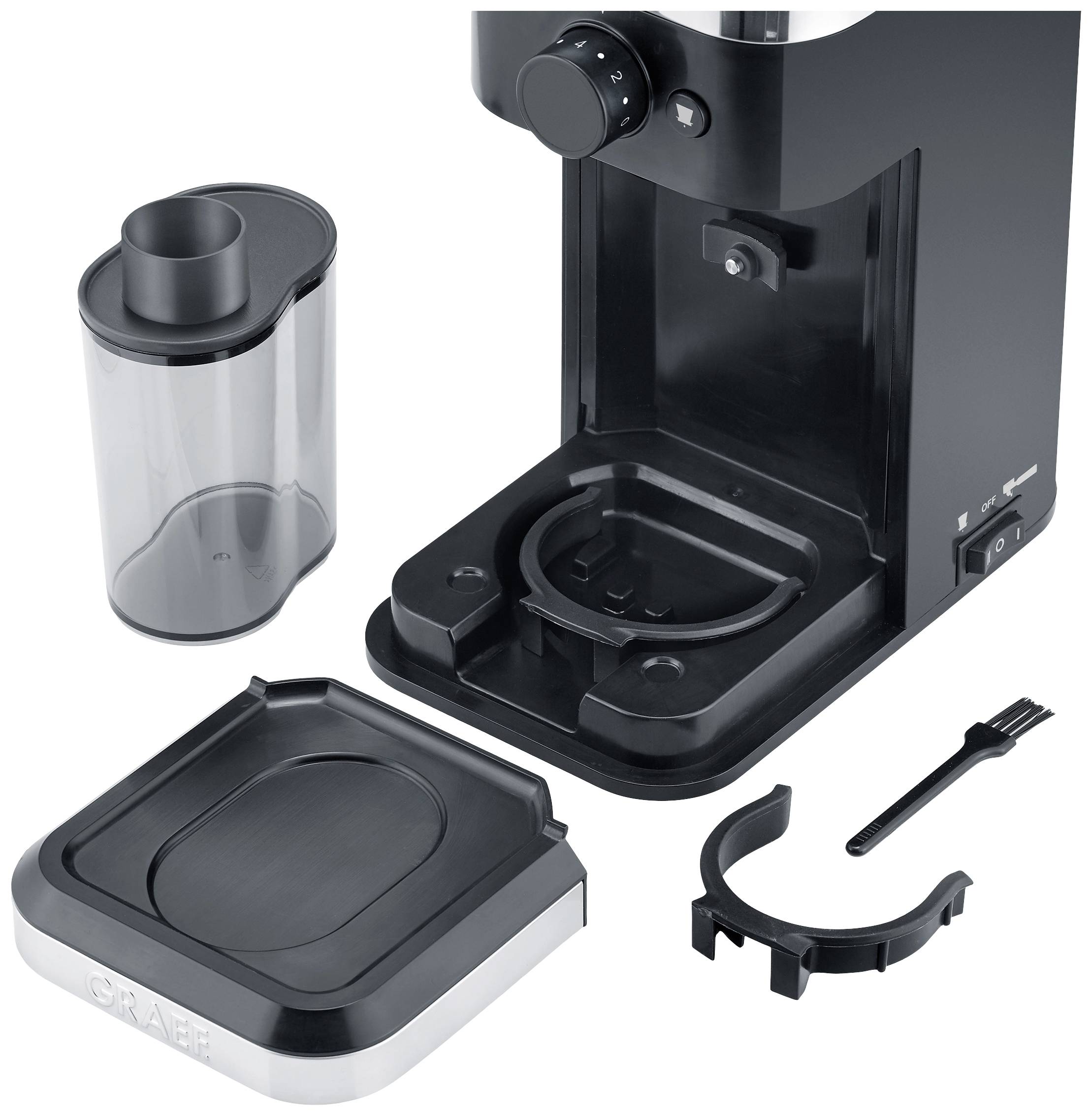 Graef CM502EU Kaffeemühle Schwarz Stahl-Kegelmahlwerk