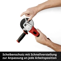 Einhell Professional AXXIO 18/125 Q 4431151 Akku-Winkelschleifer 125mm ohne Akku, ohne Ladegerät, inkl. Schnellspannmutter Einhell Professional AXXIO 18/125 Q 4431151 Akku-Winkelschleifer 125mm ohne Akku, ohne Ladegerät, inkl. Schnellspannmutter