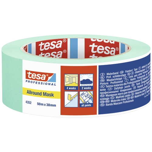 Tesa ALLROUND MASK 04352-00003-00 Kreppband Mint (L x B) 50 m x 38 mm 1 St.