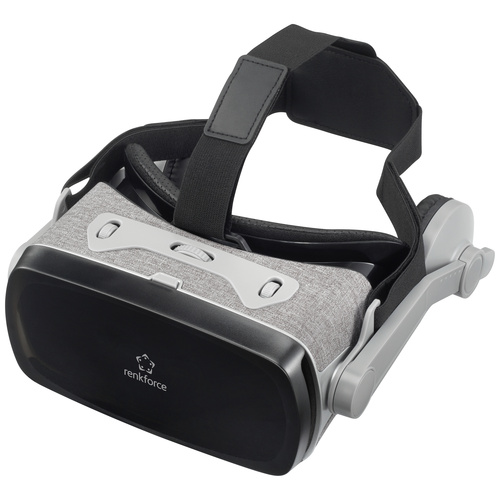Casque de réalité virtuelle Renkforce RF-VRG-300 gris-noir